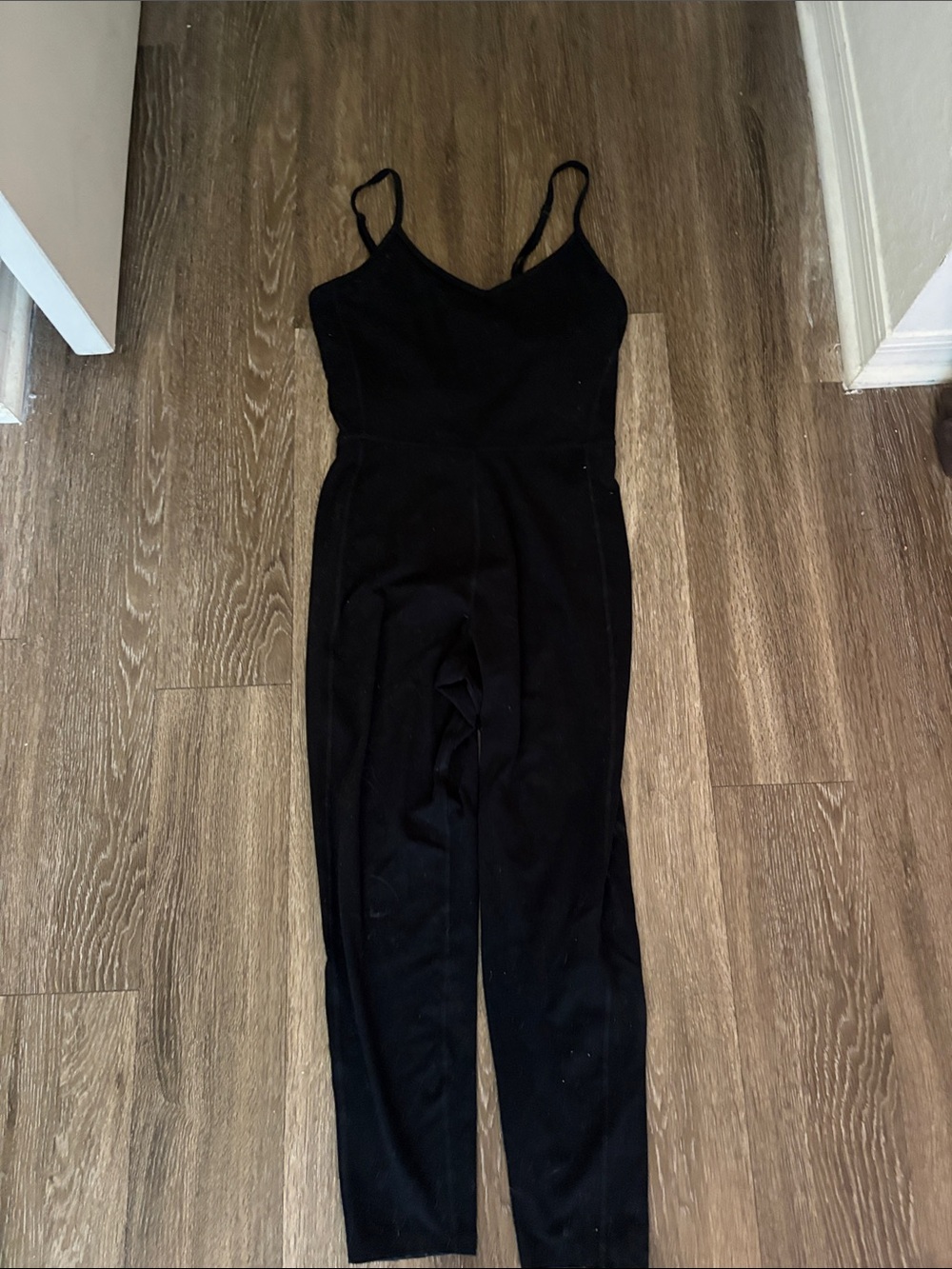 Old Navy Black Activewear Fit Sleeveless Jumpsuit